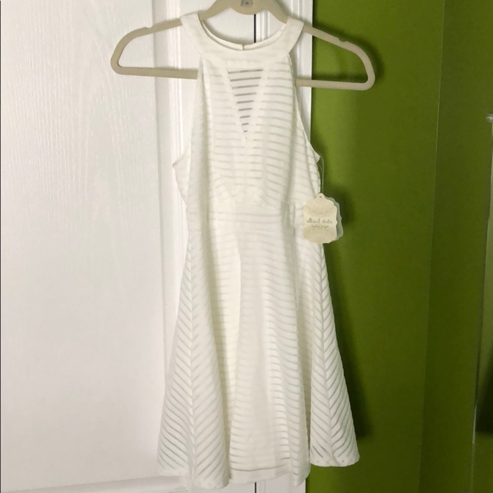 white dress (with tags)